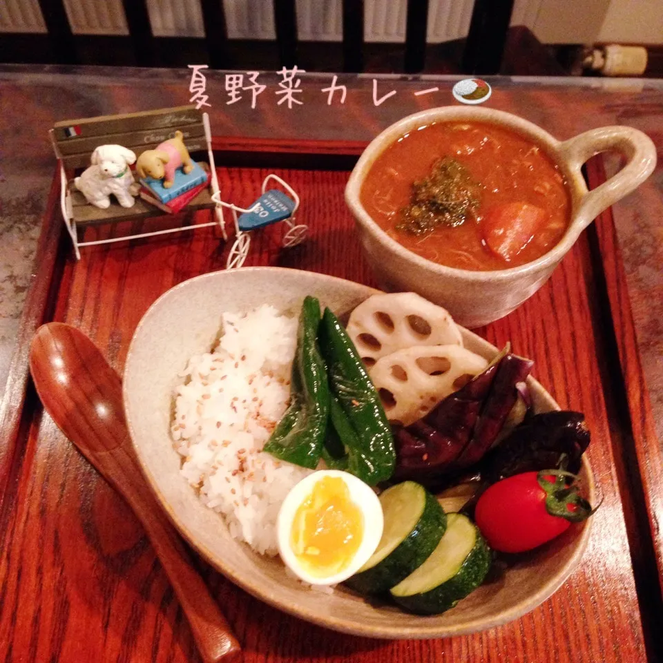 Snapdishの料理写真:夏野菜カレー♪|naonaomimichanさん