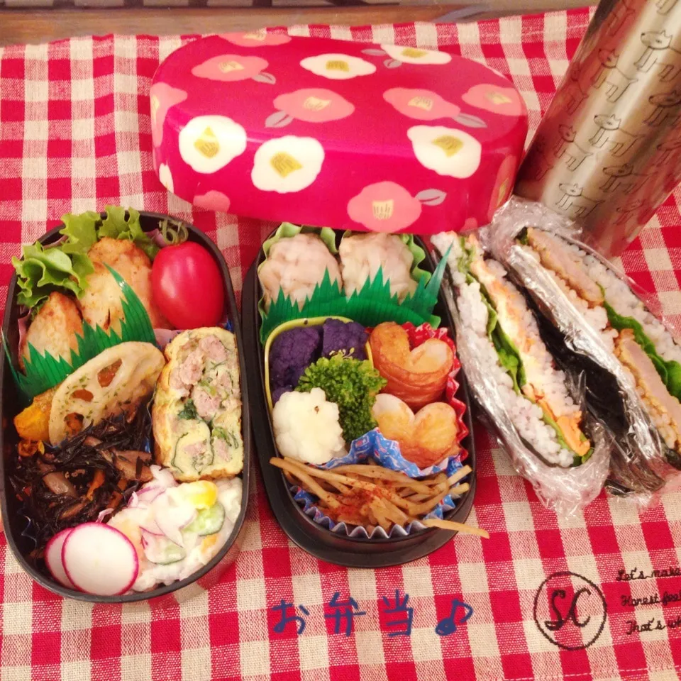 Snapdishの料理写真:今日のお弁当♪|naonaomimichanさん