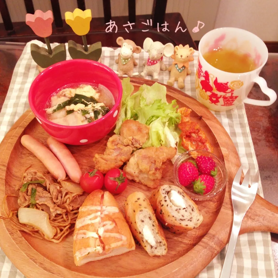 朝ごはん♪|naonaomimichanさん