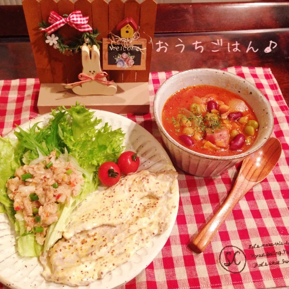 今日の夕食おかず😊|naonaomimichanさん