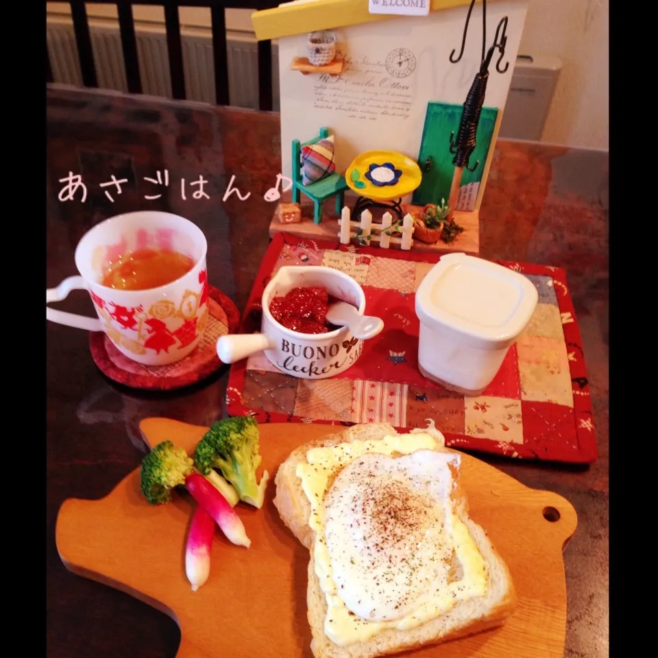 Snapdishの料理写真:朝ごはん♪|naonaomimichanさん