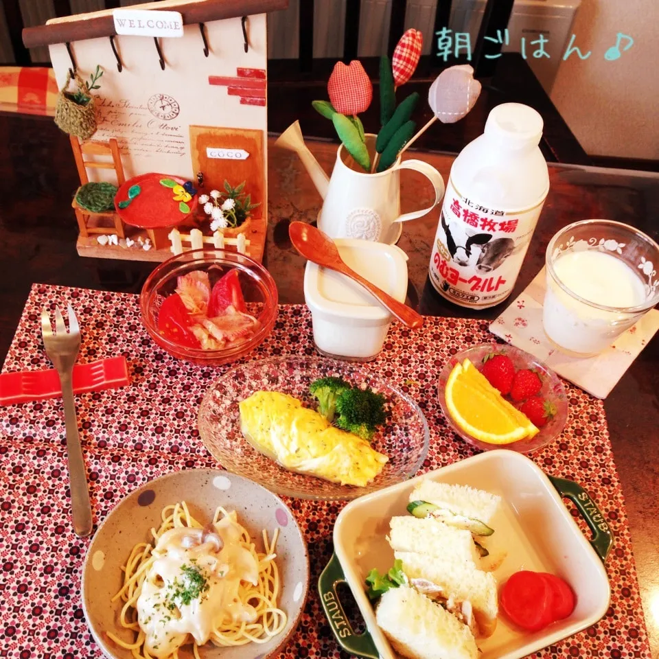 Snapdishの料理写真:今日の朝食♪|naonaomimichanさん