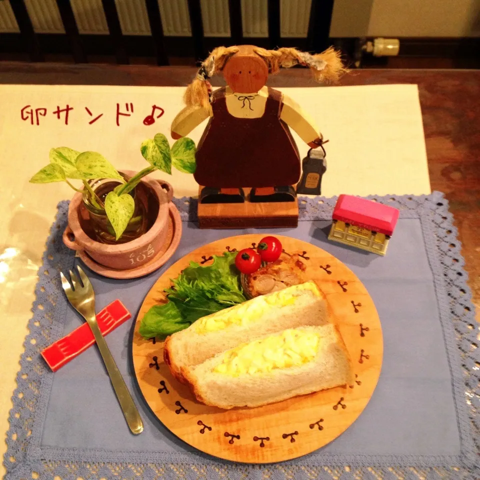 Snapdishの料理写真:3.13♡サンドイッチの日♪|naonaomimichanさん