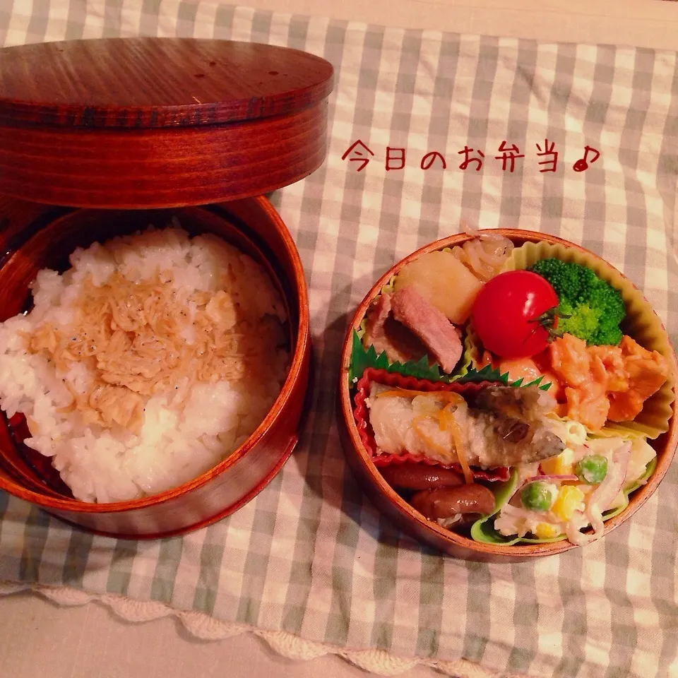 Snapdishの料理写真:今日のお弁当♪|naonaomimichanさん