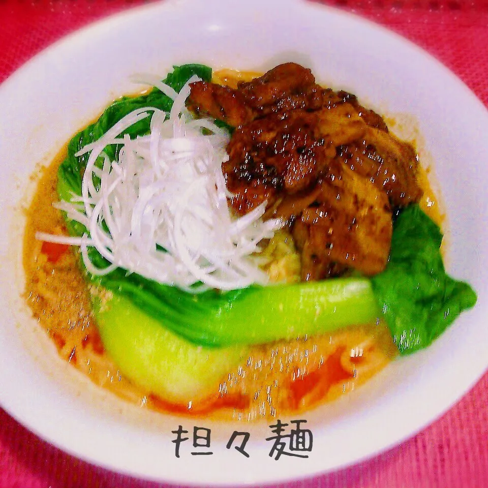 おウチで作る♪汁まで飲み干したい和風？担々麺|あんみっちゃんさん