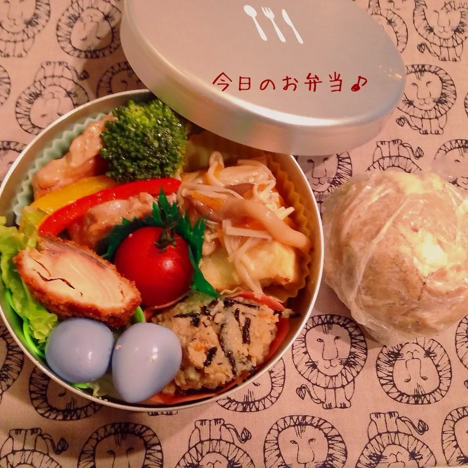 Snapdishの料理写真:今日のお弁当♪|naonaomimichanさん