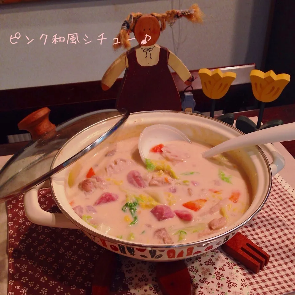 Snapdishの料理写真:noeちゃん♡の米粉味噌ミルクシチュー♪|naonaomimichanさん