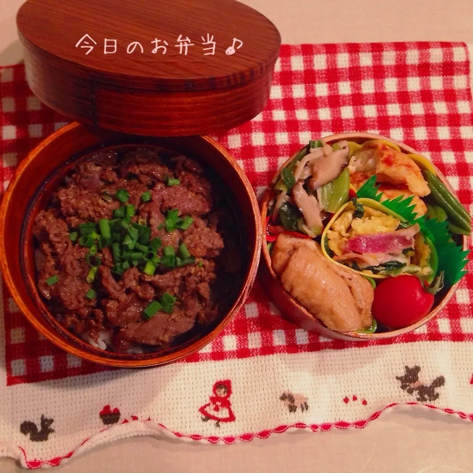 Snapdishの料理写真:今日のお弁当♪|naonaomimichanさん