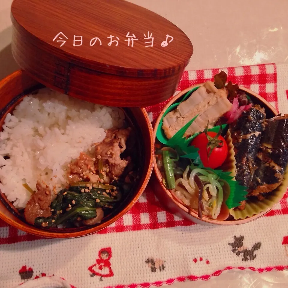 Snapdishの料理写真:今日のお弁当♪|naonaomimichanさん