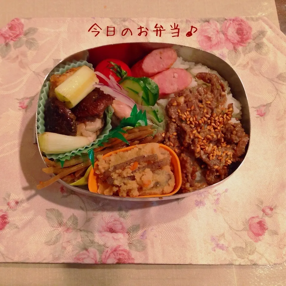 Snapdishの料理写真:今日のお弁当♪|naonaomimichanさん