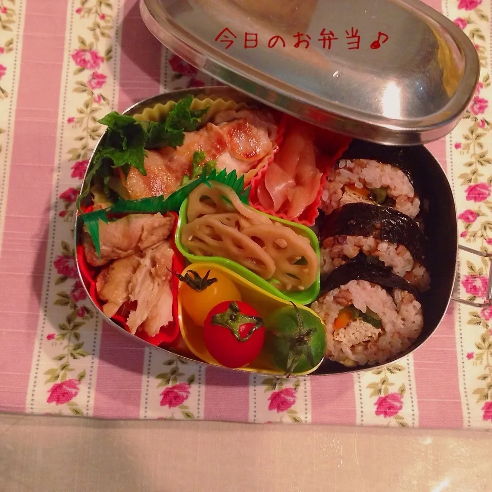 Snapdishの料理写真:今日のお弁当♪|naonaomimichanさん