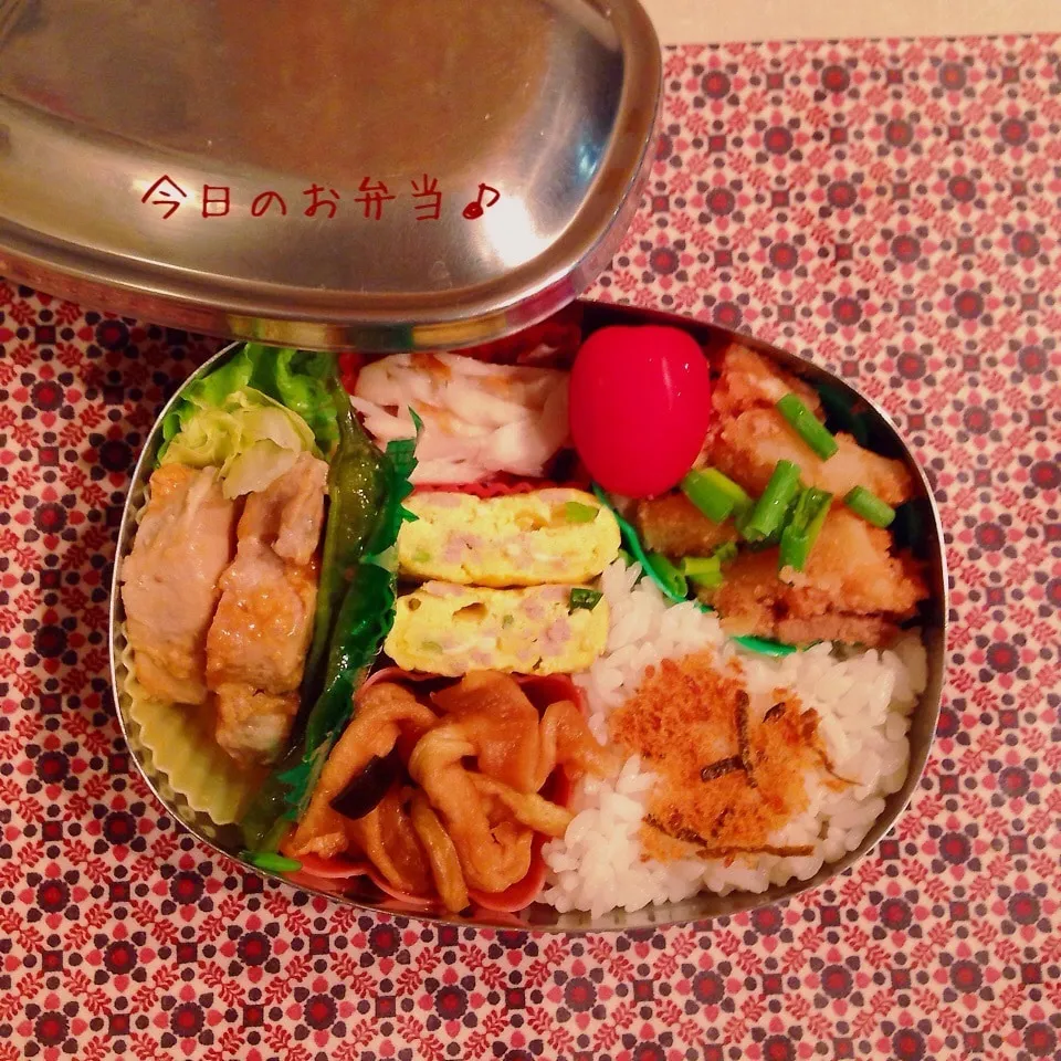 Snapdishの料理写真:今日のお弁当♪|naonaomimichanさん