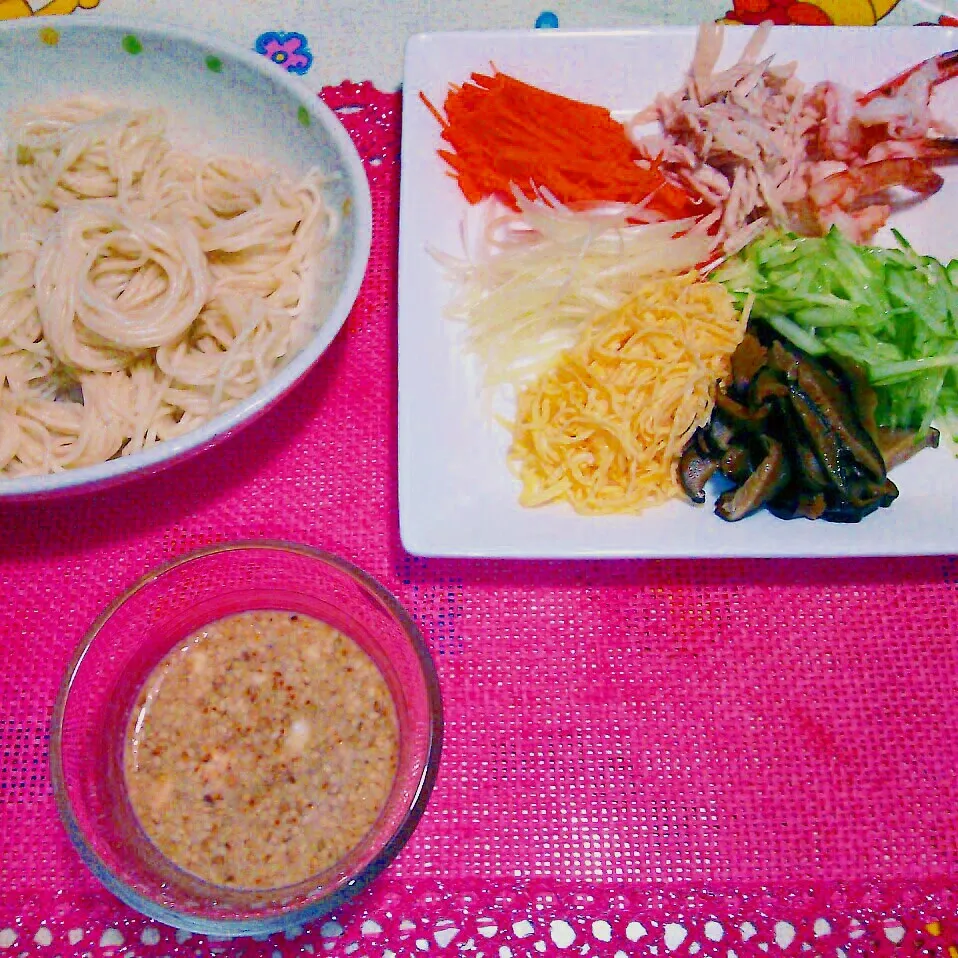 ちゃんちーさんの飲めるつゆ♡七夕そうめん|あんみっちゃんさん