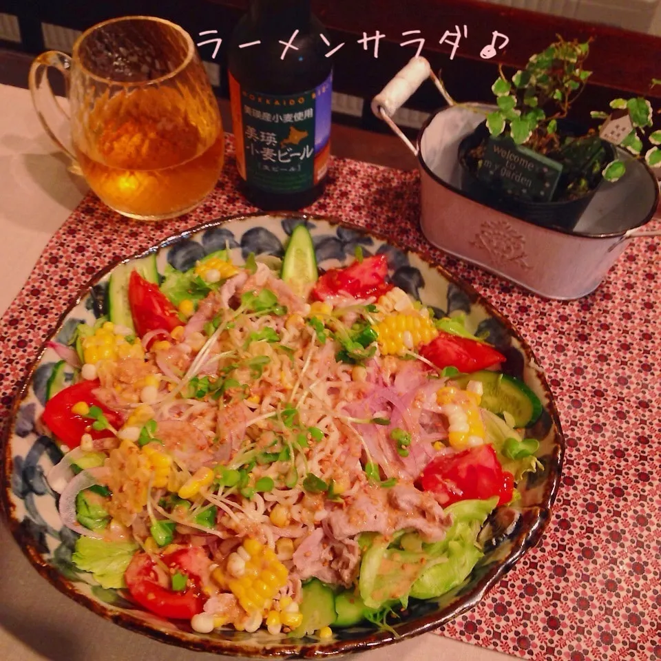 ラーメンサラダ♪|naonaomimichanさん