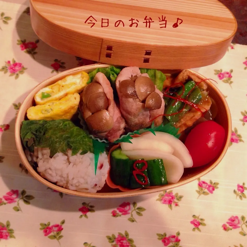 Snapdishの料理写真:今日のお弁当♪|naonaomimichanさん