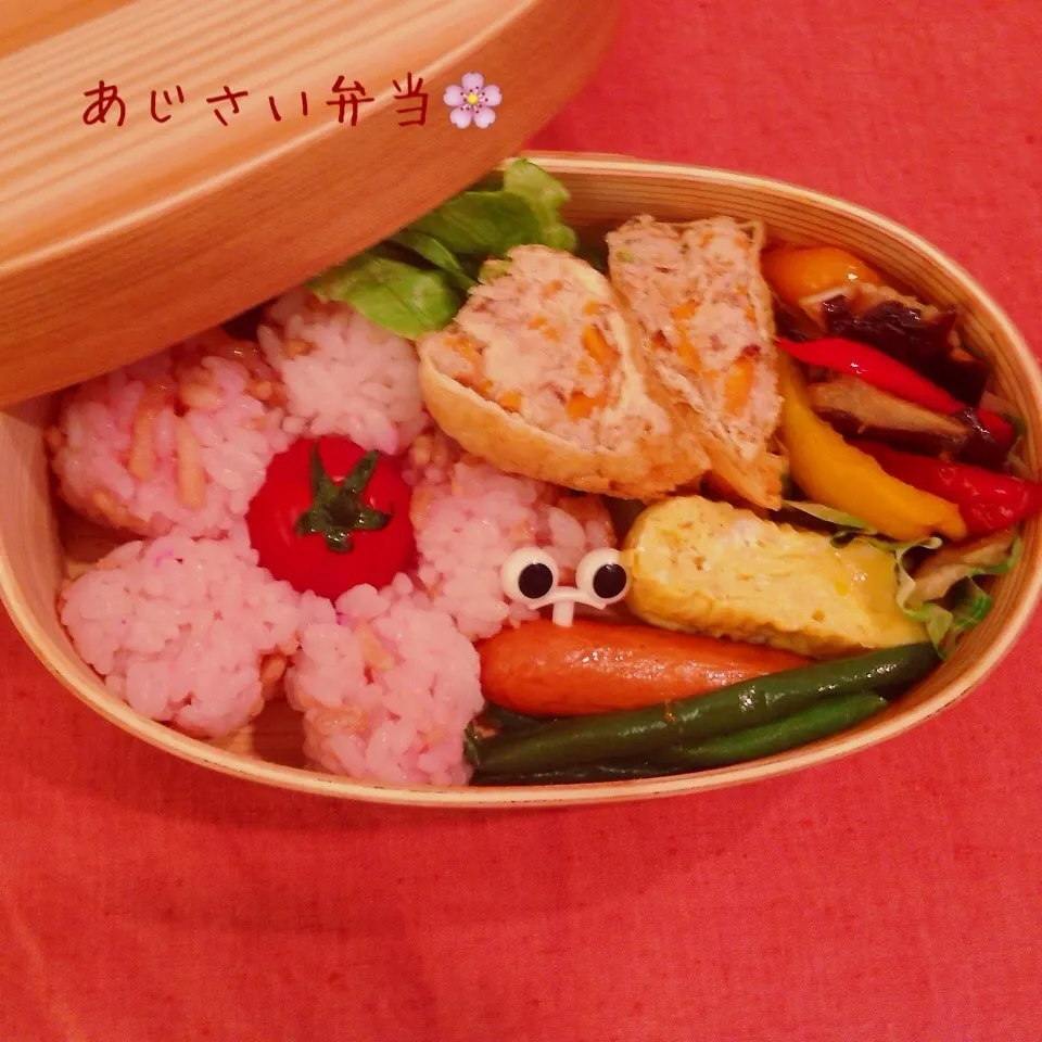 紫陽花弁当♪|naonaomimichanさん