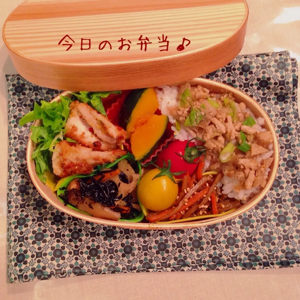 Snapdishの料理写真:今日のお弁当♪|naonaomimichanさん