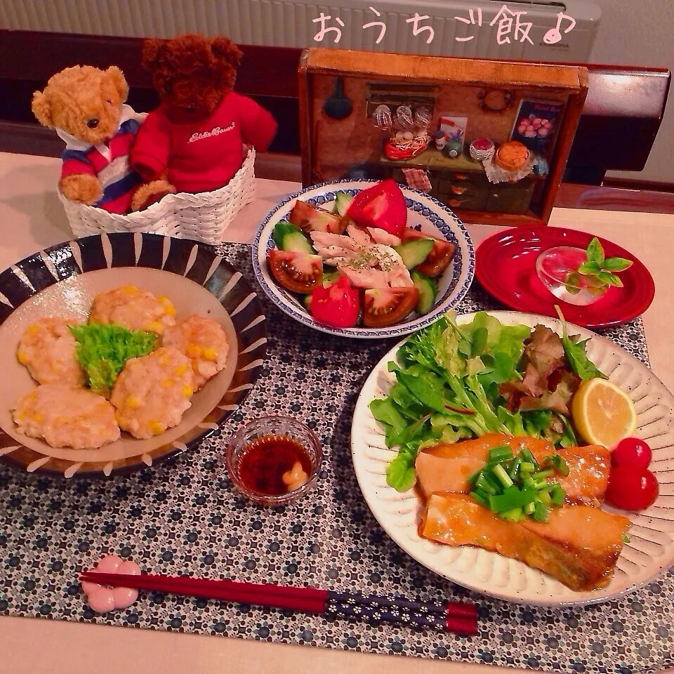 昨日の夕食♪Yuuさんの3品♪|naonaomimichanさん