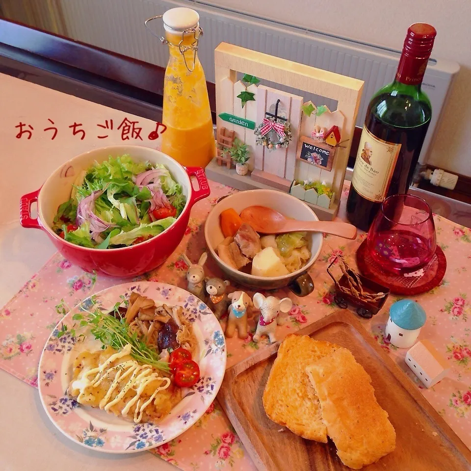 Snapdishの料理写真:今日の夕食♪|naonaomimichanさん