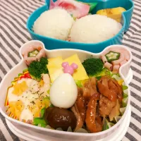 小学生女子のお弁当|あんころさん