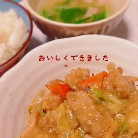 豚肉と野菜の味噌炒め|あんころさん