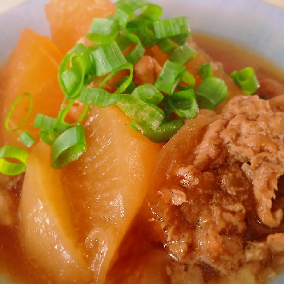 大根と豚肉の煮物|あんころさん