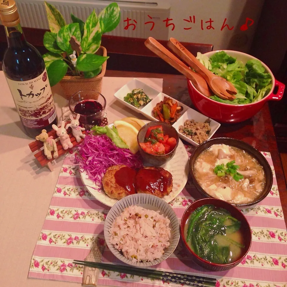 Snapdishの料理写真:今日の夕食♪|naonaomimichanさん