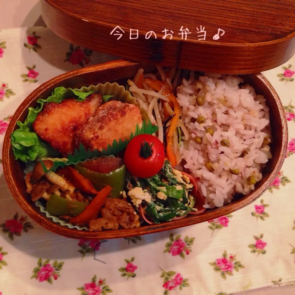 Snapdishの料理写真:今日のお弁当♪|naonaomimichanさん