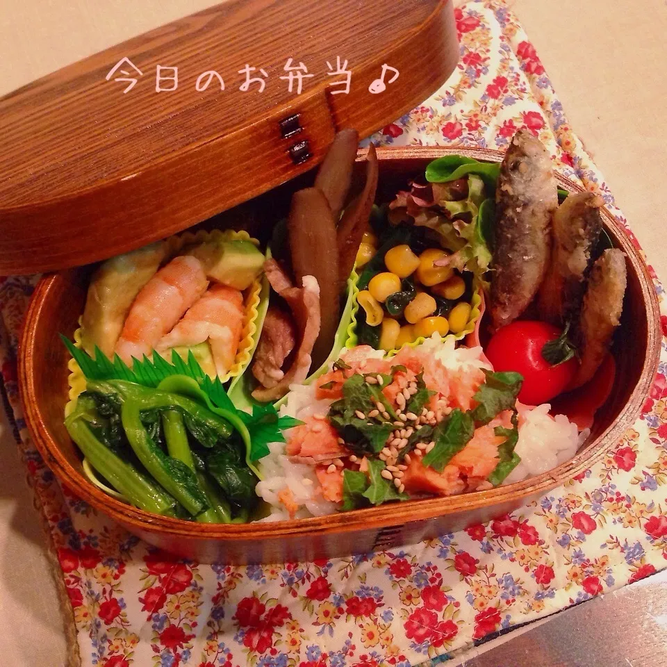 Snapdishの料理写真:今日のお弁当♪|naonaomimichanさん