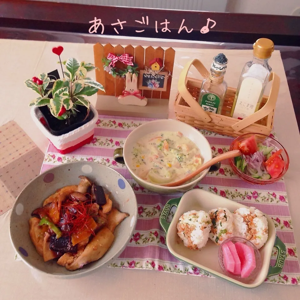 Snapdishの料理写真:今日の朝食♪|naonaomimichanさん