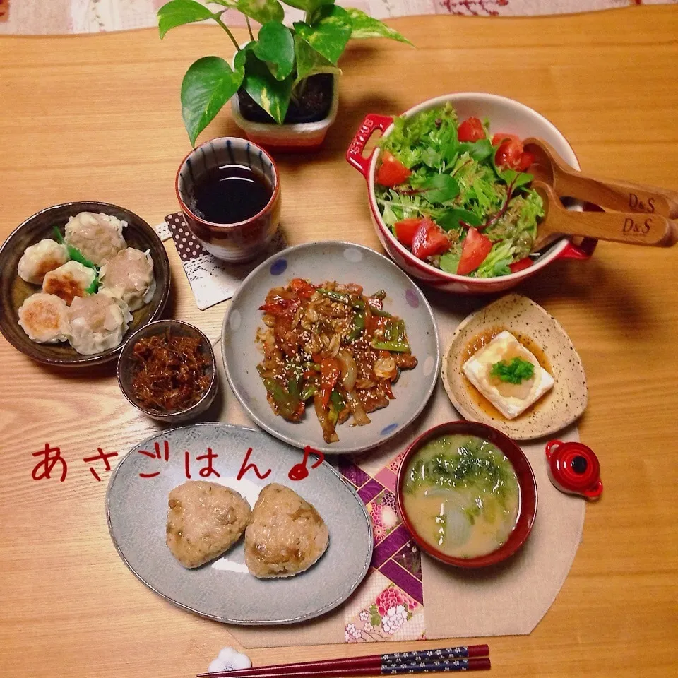 休日の朝ごはん♪|naonaomimichanさん