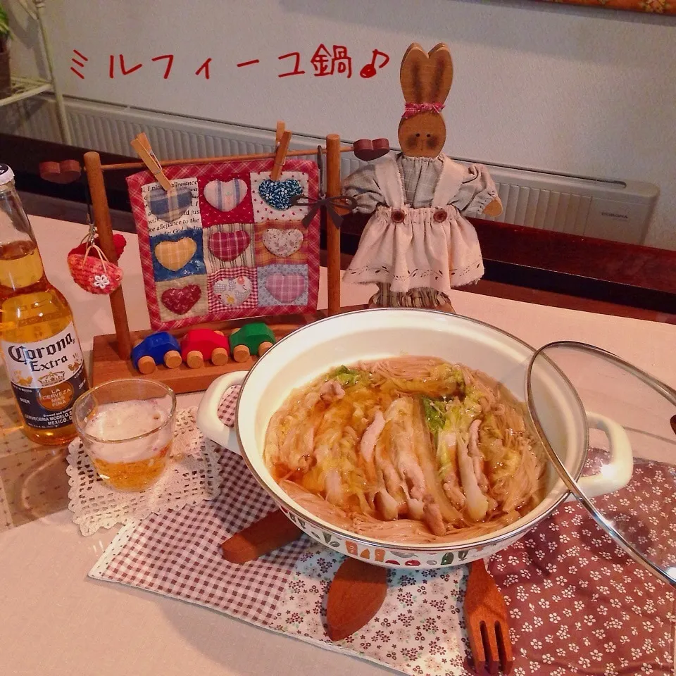 Snapdishの料理写真:ミルフィーユ鍋♪|naonaomimichanさん