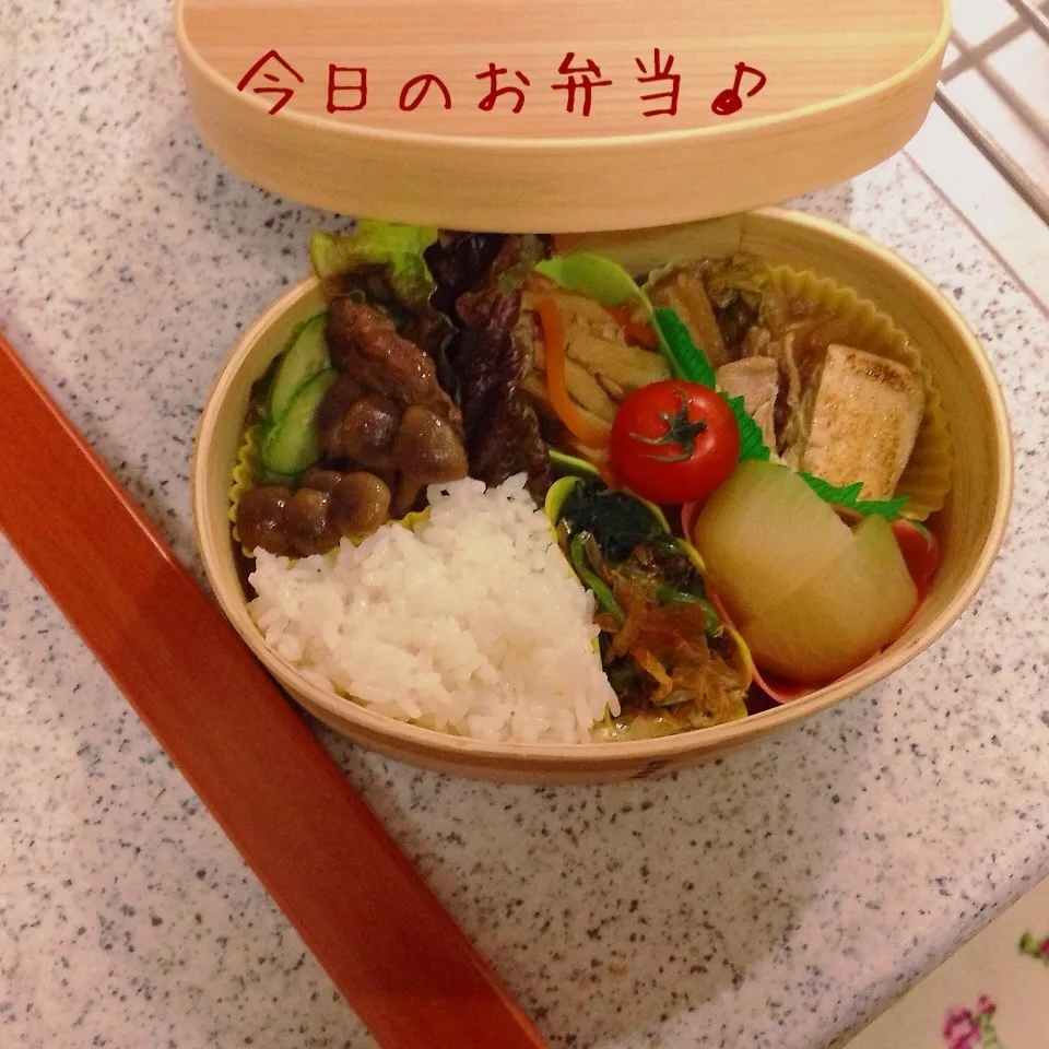 Snapdishの料理写真:今日のお弁当♪|naonaomimichanさん