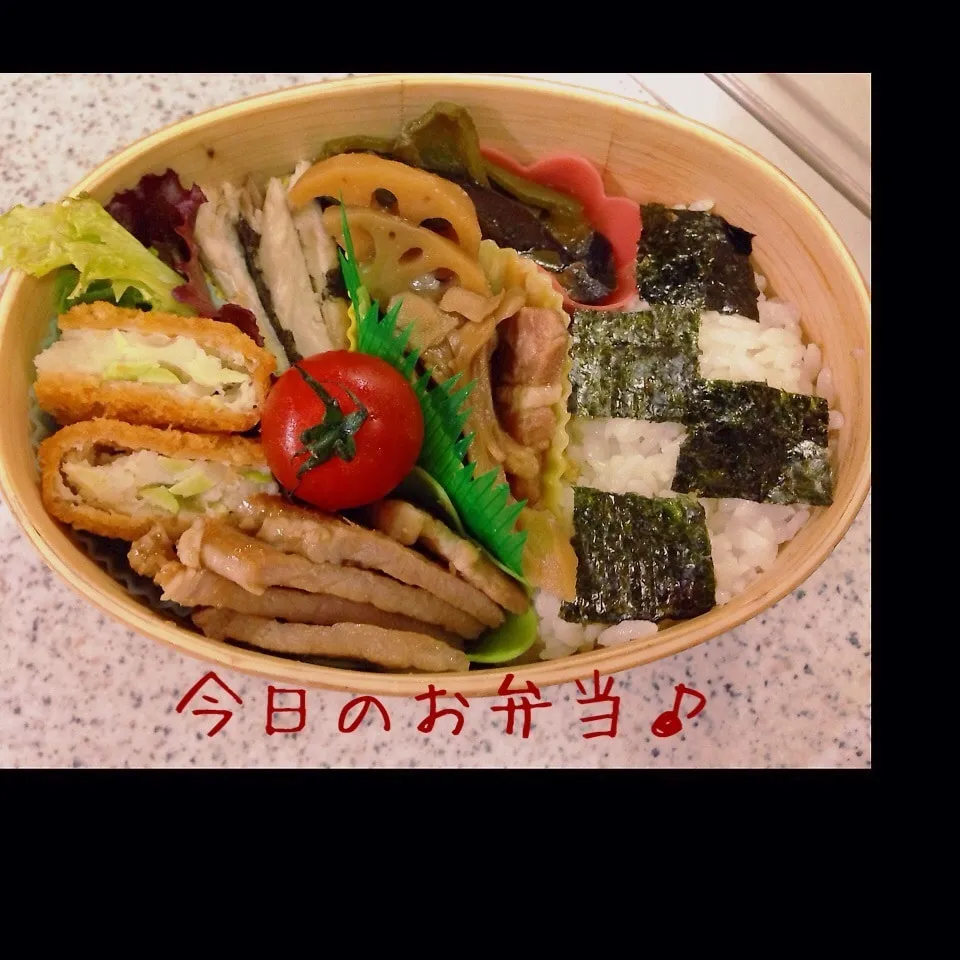 Snapdishの料理写真:今日のお弁当♪|naonaomimichanさん