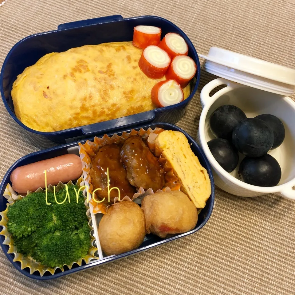 Snapdishの料理写真:オムライス弁当🌿|あとさん