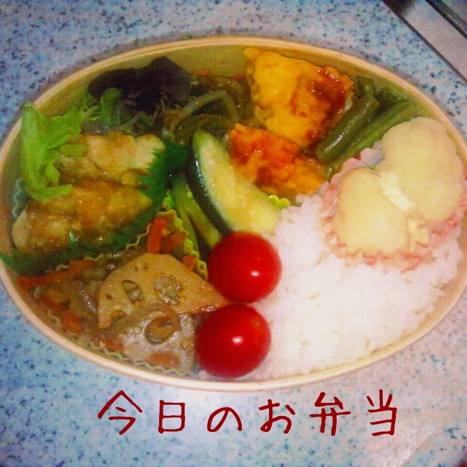 Snapdishの料理写真:今日のお弁当♪|naonaomimichanさん