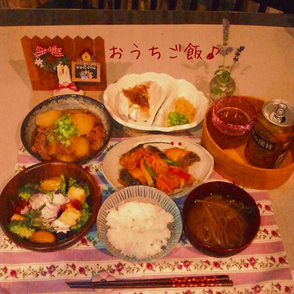 Snapdishの料理写真:昨日の夕食♪|naonaomimichanさん