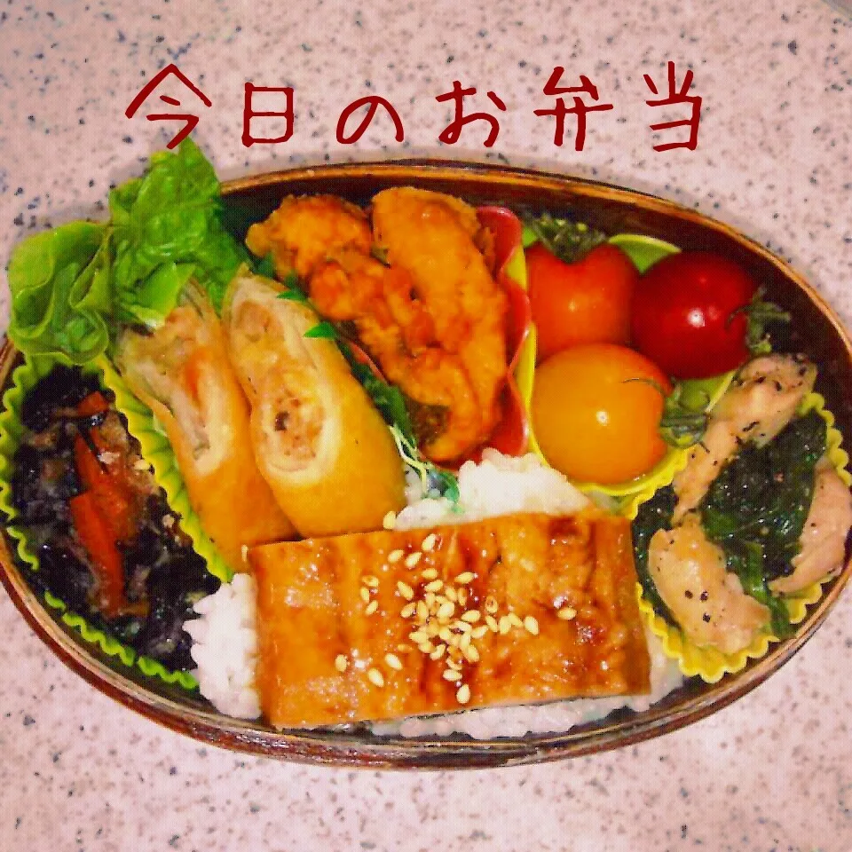 Snapdishの料理写真:今日のお弁当♪|naonaomimichanさん