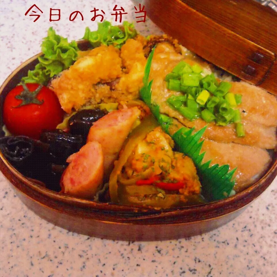 Snapdishの料理写真:今日のお弁当♪|naonaomimichanさん