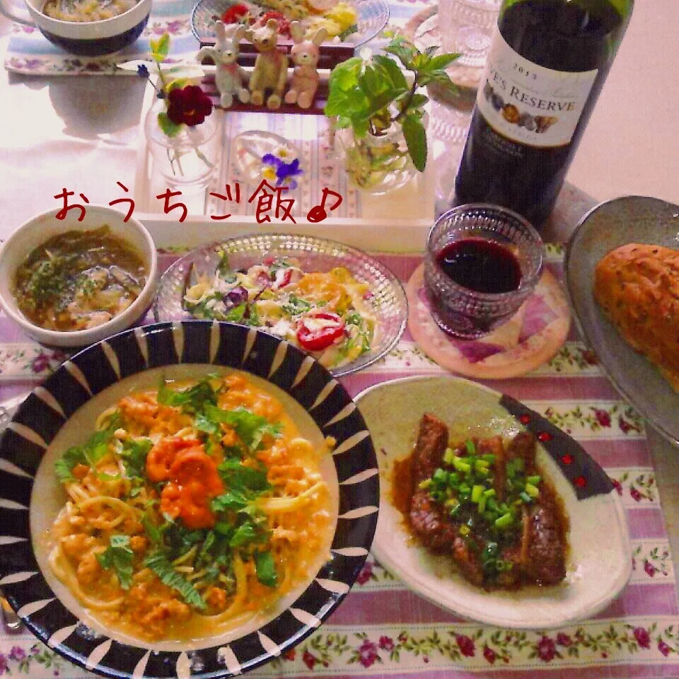 Snapdishの料理写真:今日の夕食♪|naonaomimichanさん