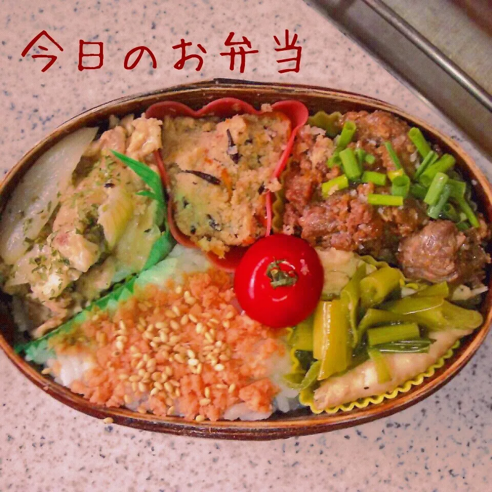 Snapdishの料理写真:今日のお弁当♪|naonaomimichanさん