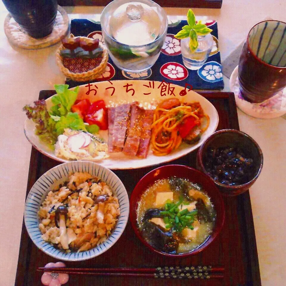 Snapdishの料理写真:今日の夕食♪|naonaomimichanさん