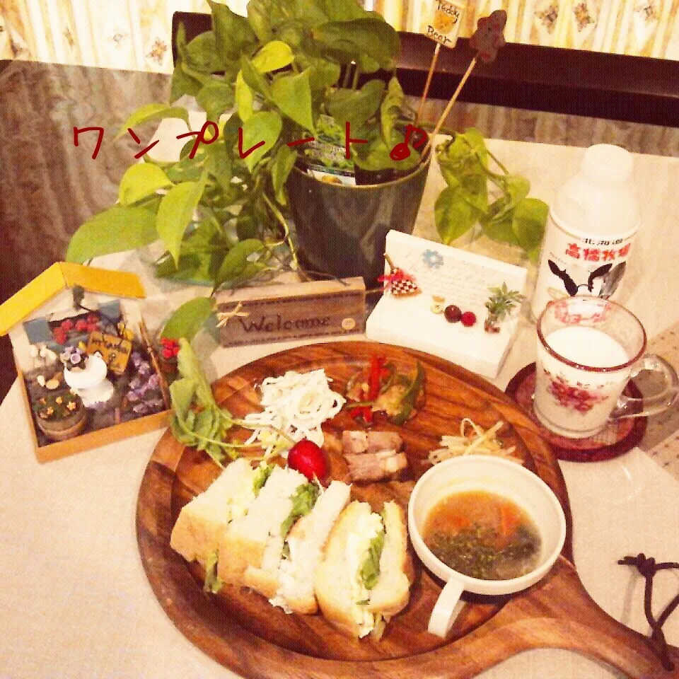 Snapdishの料理写真:今日の朝食♪|naonaomimichanさん