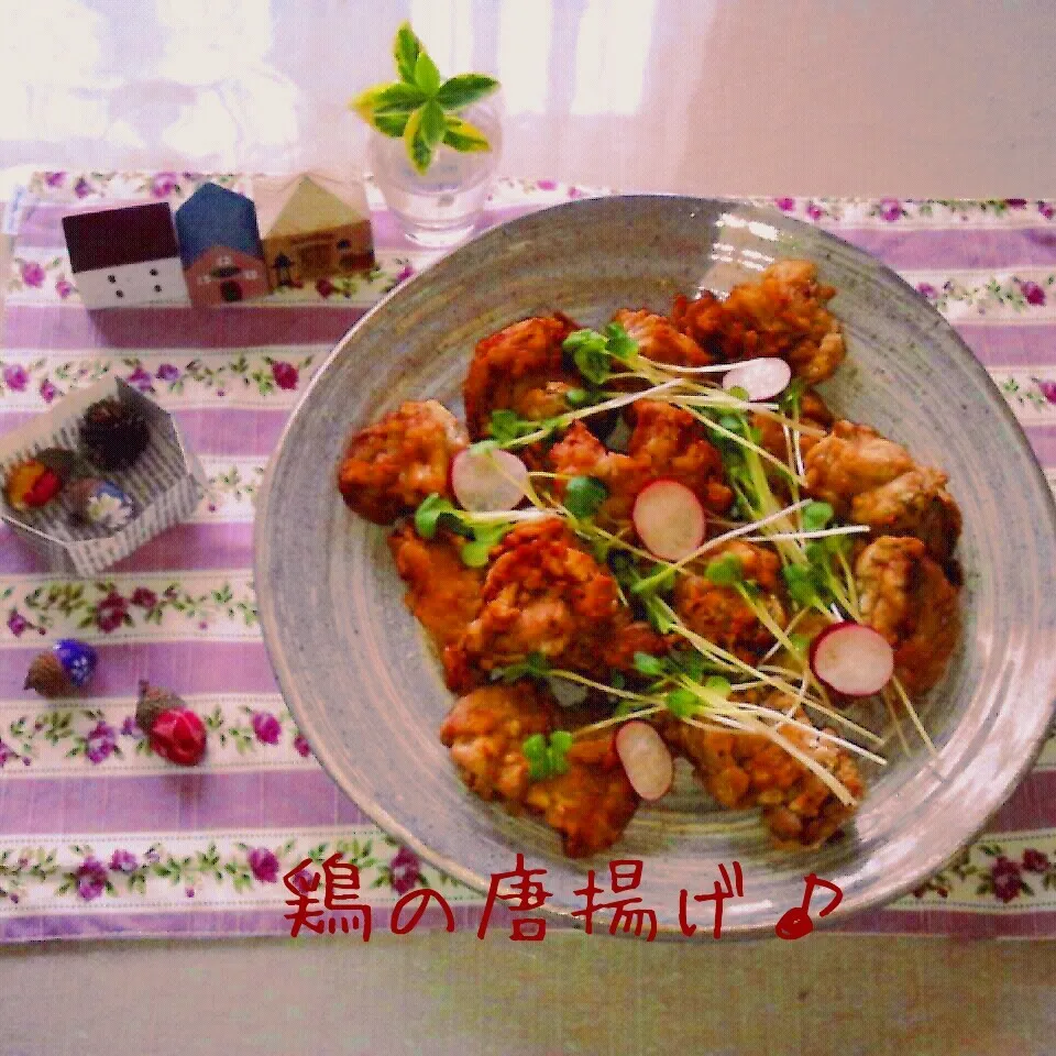 Snapdishの料理写真:鶏の唐揚げ♪|naonaomimichanさん