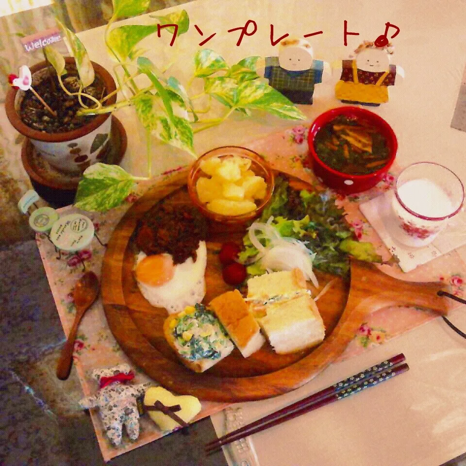 今日の朝食♪|naonaomimichanさん