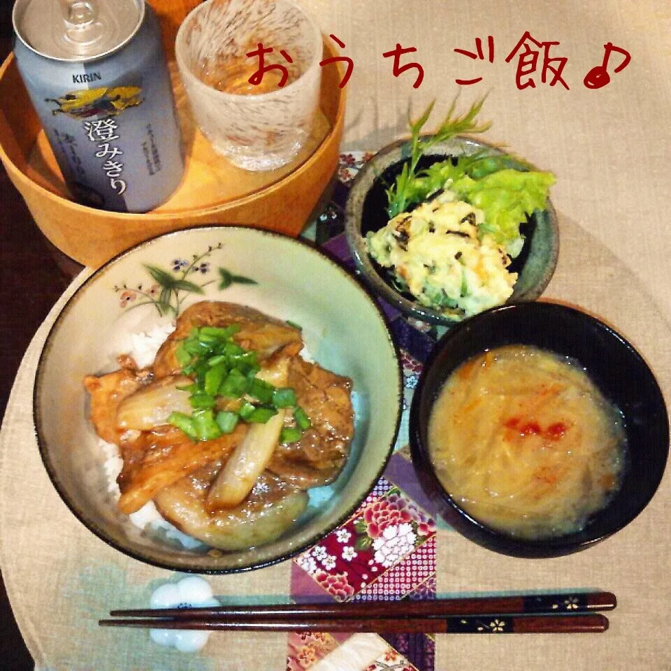 Snapdishの料理写真:帯広風豚丼♪|naonaomimichanさん