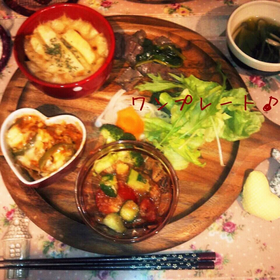 Snapdishの料理写真:ワンプレート♪|naonaomimichanさん