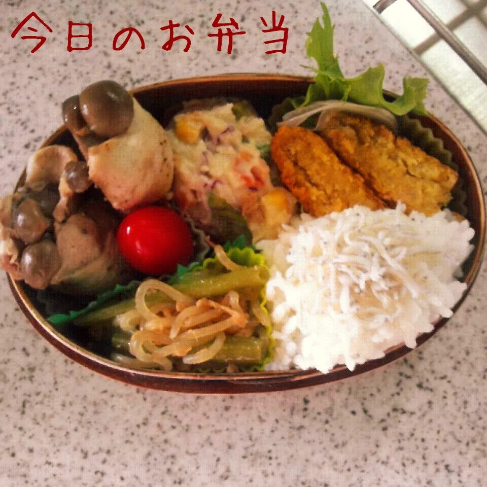 Snapdishの料理写真:今日のお弁当☆|naonaomimichanさん