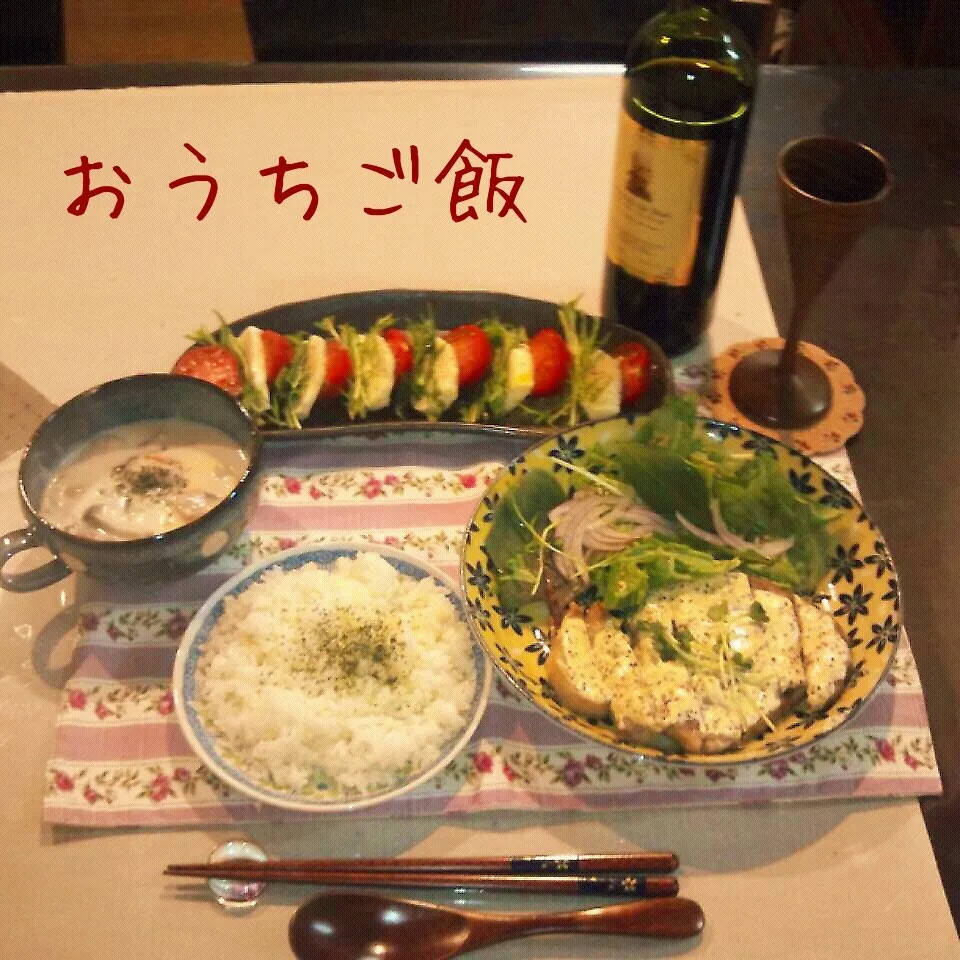 Snapdishの料理写真:今日の夕食(*^_^*)|naonaomimichanさん