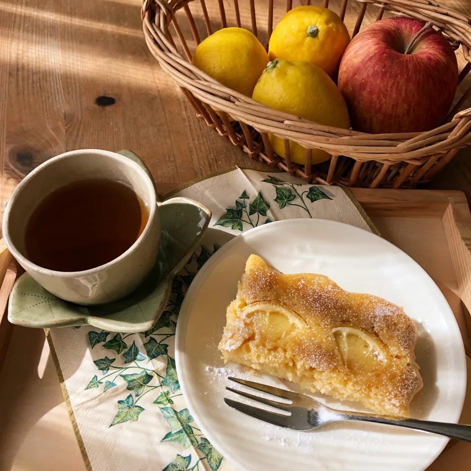 レモンケーキ🍋まねっこ|あとさん